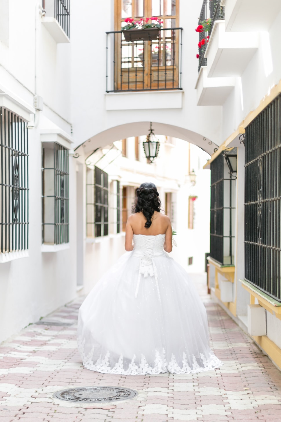Hochzeitsfotos von Grace in Marbella
